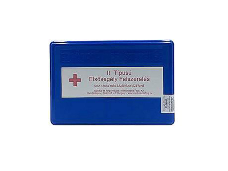 Mentőláda II. 50 személy részére műanyag dobozos /9994/