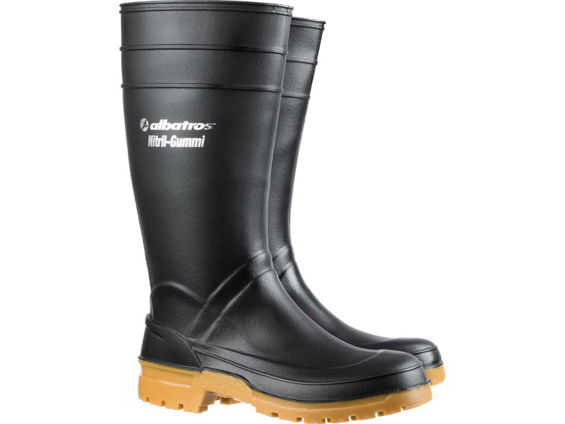 Albatros Guardian High Black nitril gumicsizma