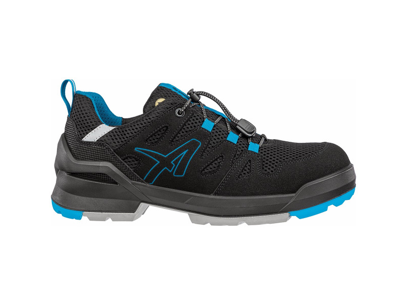 Albatros Fastpack Black/Blue Low S1PL ESD FO SR munkavédelmi cipő