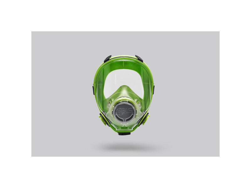 BLS 5700 dupla szűrős teljes álarc bajonett csatlakozóval saválló védőkámzsával, CLASS 2