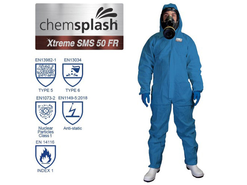 Chemsplash Xtreme SMS 50 lángálló overál 5/6