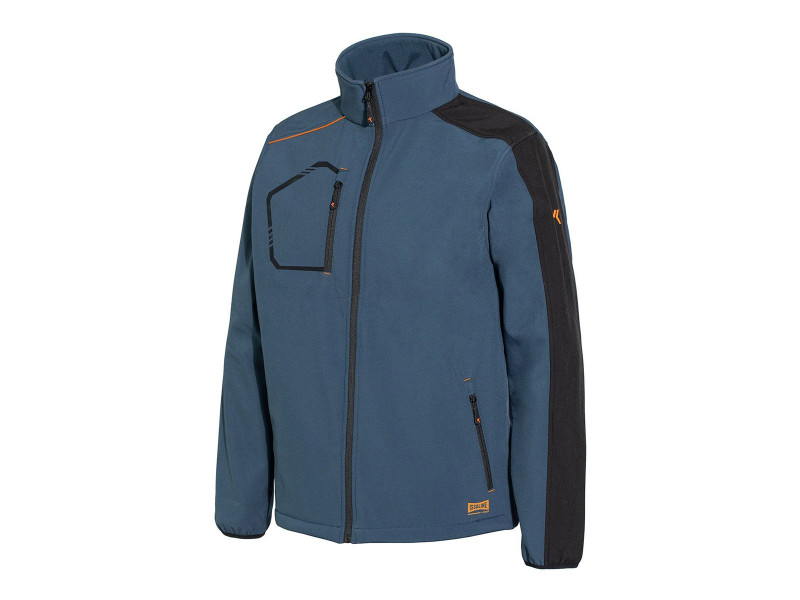 ISSALINE Kind újrahasznosított anyagból készült softshell kabát
