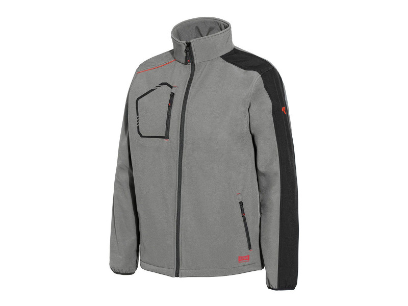 ISSALINE Kind újrahasznosított anyagból készült softshell kabát
