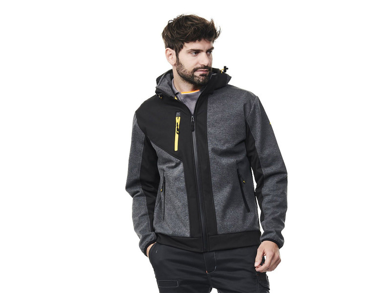 ISSALINE Rush softshell kabát vízálló cipzárral