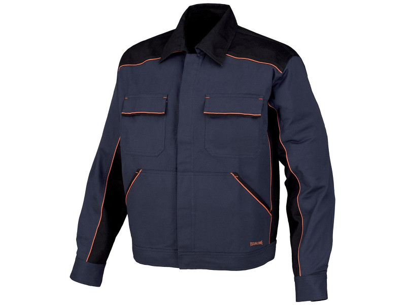 ISSALINE Shot cipzáros pamut kabát