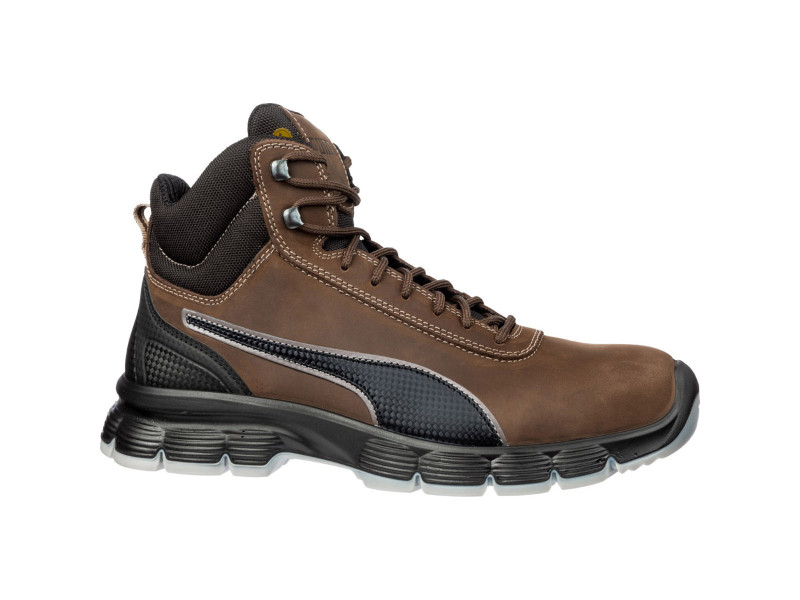Puma Condor Brown Mid S3L ESD FO SR munkavédelmi bakancs