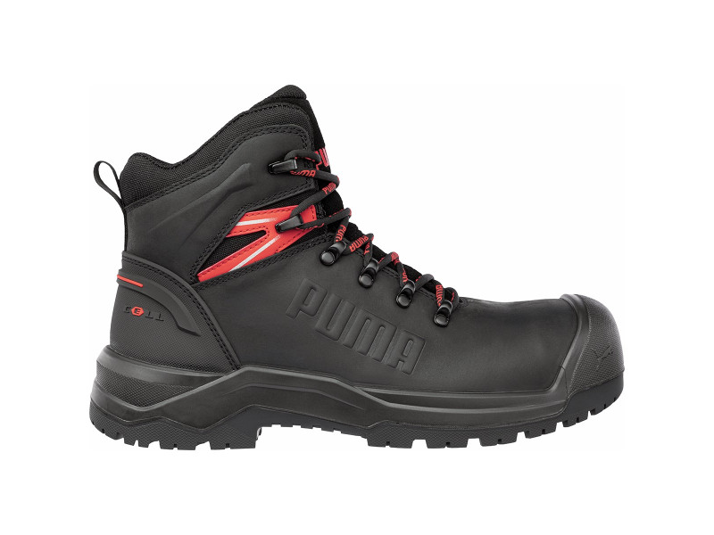 Puma Iron HD Blk Mid S3S FO LG SR munkavédelmi bakancs