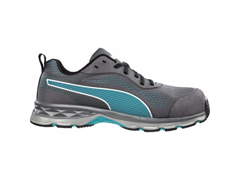 Puma Fuse Knit Blue Wns Low S1P ESD HRO SRC női munkavédelmi cipő