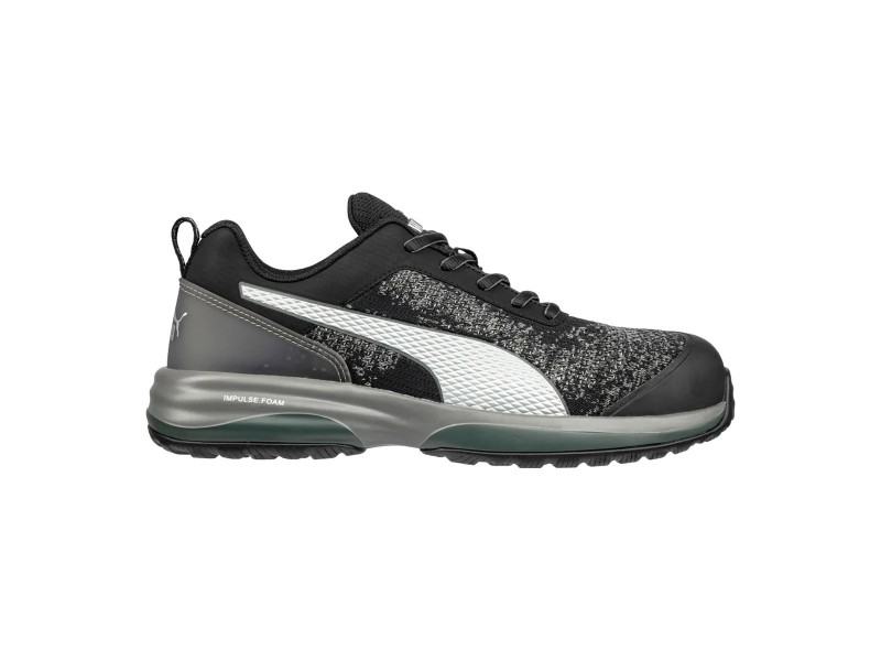 Puma Charge Black Low S1P ESD HRO SRC munkavédelmi cipő