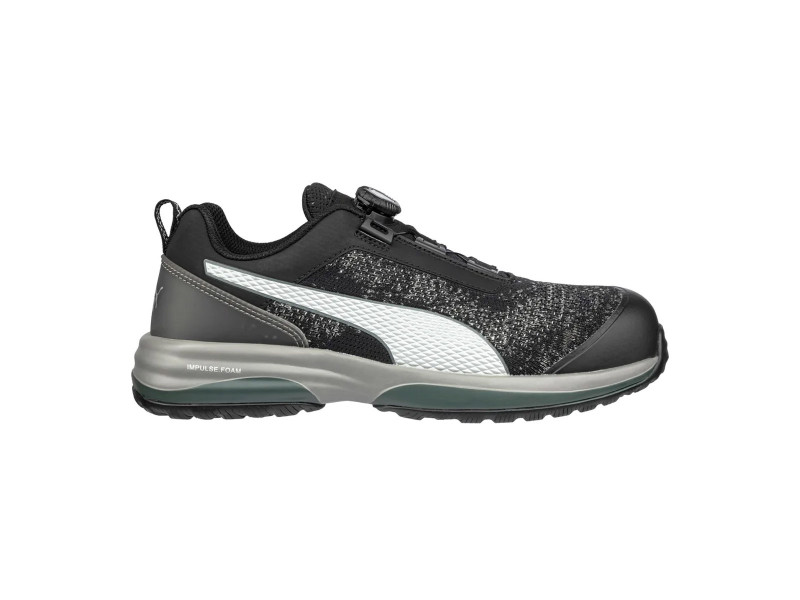 Puma Charge Black Disc Low S1P ESD HRO SRC munkavédelmi cipő