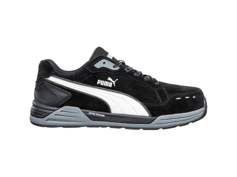 Puma Airtwist Black Low S3 ESD HRO SRC munkavédelmi cipő