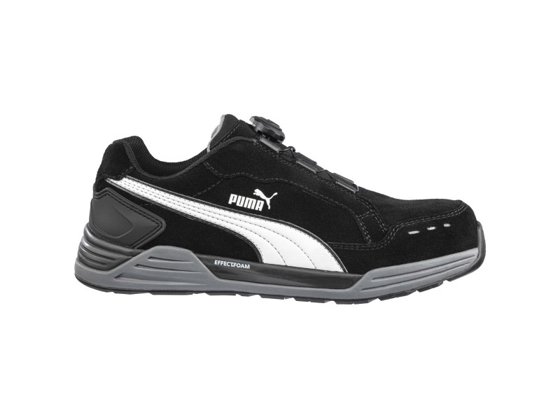 Puma Airtwist Black Disc Low S3 ESD HRO SRC munkavédelmi cipő