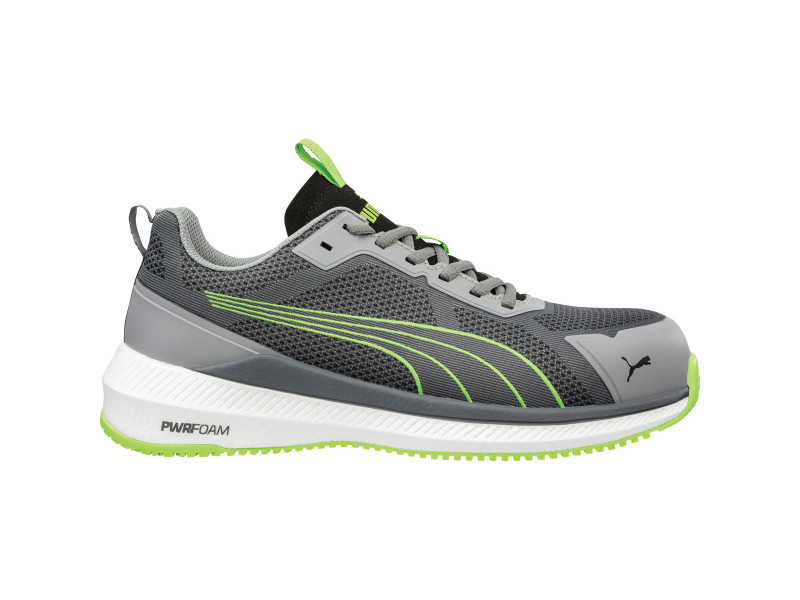 Puma Slide Grey/Green S1PS ESD FO HRO SR munkavédelmi cipő