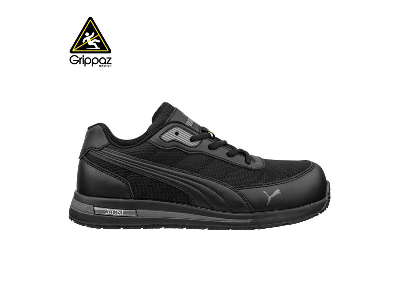 Puma Epic BLK Low S3S ESD FO HRO SR munkavédelmi cipő