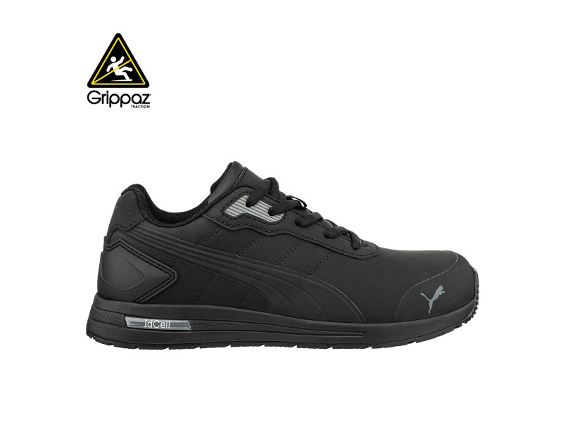 Puma Bounce BLK Low S3S ESD FO HRO SR munkavédelmi cipő