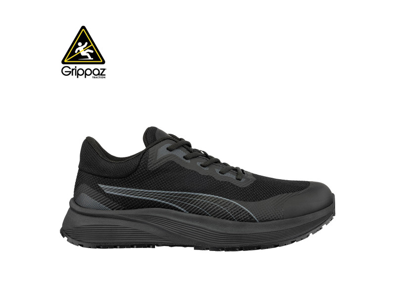 Puma Spark ST BLK Low O1 FO SR munkavédelmi cipő