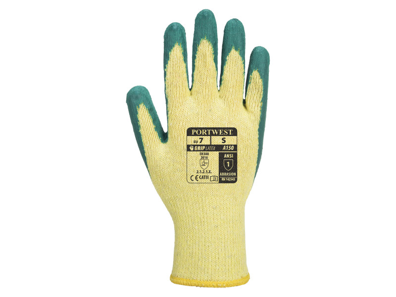 A150 - Mártott latex kesztyű (A100 öko verzió)