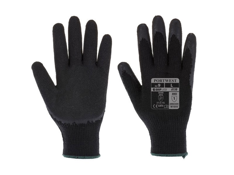 A150 - Mártott latex kesztyű (A100 öko verzió)