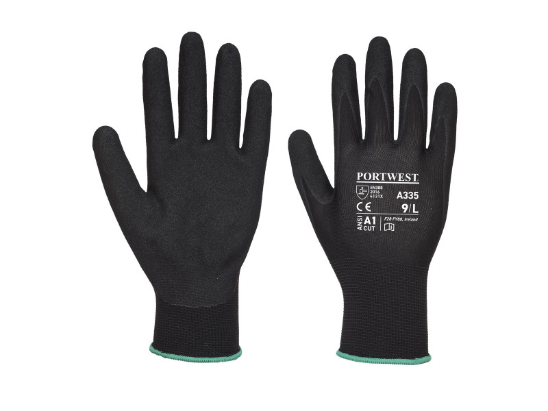 A335 - Dermi-Grip NPR15 Nitrile Sandy kesztyű