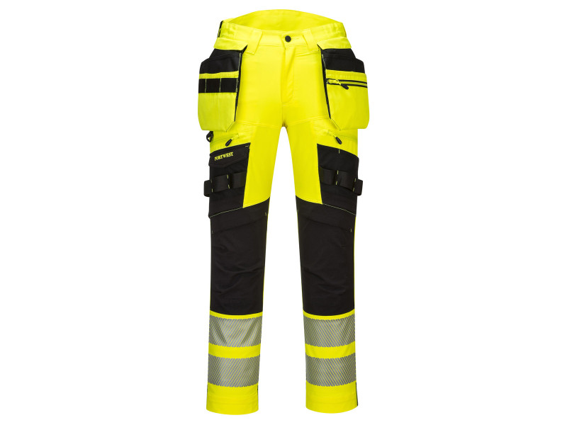DX442 – Portwest DX4 Hi-Vis Lengőzsebes nadrág