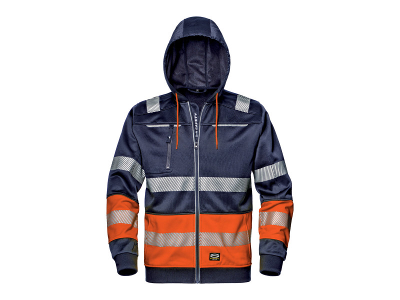Sir Safety System Hi-Vis Contrast kapucnis melegítőfelső