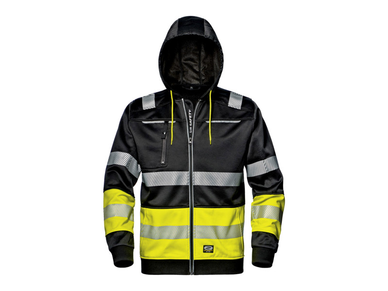 Sir Safety System Hi-Vis Contrast kapucnis melegítőfelső