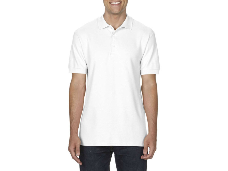 Gildan® Premium Cotton® Adult double pique póló