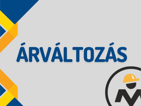 Árváltozás 2025.02.10.